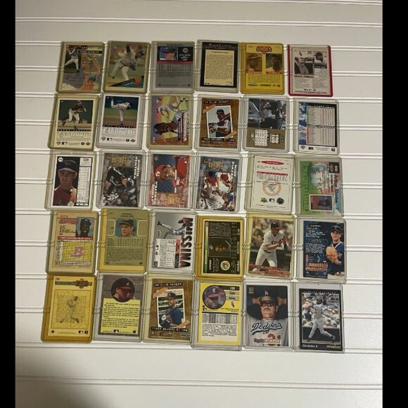 Lot of 30 baseball cards Thomas, Clemens, Fryman, Piazza, McGriff, Palmeiro, - Picture 12 of 12